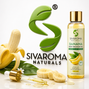 Huile de massage corporel rafraîchissante à la banane pour des soins bien-être lissants, des applications spa et le développement de produits cosmétiques haut de gamme - Product Image 1