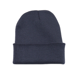 Unisex <b>Wool</b> <b>Beanie</b> <b>Hat</b> Solid Color Embroidery Decorated Casual Winter Cap for Adults 56-58CM Head Circumference - Product Image 3