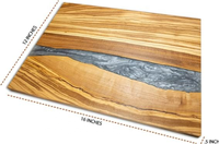 Planche à découper et à servir en résine, durable, facile à nettoyer, compatible lave-vaisselle, idéale pour le fromage, les charcuteries et les aliments – Vente chaude