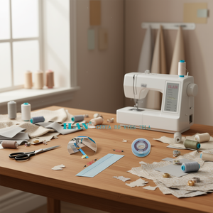 Nastro in tessuto Ilan 2 cm x 10 m blu cielo per rifiniture da cucire - Product Image 3