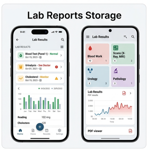 Application RoyalCraft Health Records – Stockage des dossiers médicaux, des rapports, des ordonnances et suivi de la santé IOS/Android/Linux/Mac - Product Image 2