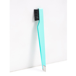 Pinzas Profesionales Multicolor para Cejas con Cepillo, Punta Inclinada de Acero Inoxidable, Herramientas 2 en 1 para Dar Forma y Arreglar las Cejas, Venta al Por Mayor - Product Image 3