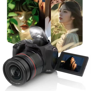 กล้องดิจิตอลหน้าจอสัมผัส กล้องถ่ายภาพสำหรับเดินทาง 7200W 4K กล้องสำหรับนักเรียน CMOS ซูมออปติคอล ระบบภาพอิเล็กทรอนิกส์ - Product Image 4