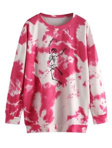 เสื้อสเวตเตอร์คอกลมสำหรับผู้หญิงเสื้อสเวตเตอร์ผ้าฝ้ายผ้าขนแกะแบบมีฮู้ดพิมพ์ลายแบบกำหนดเองสำหรับ2023โลโก้ RM - Product Image 2