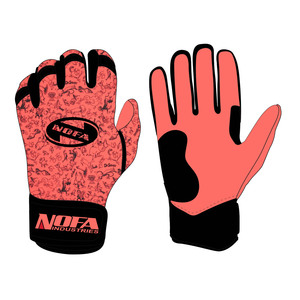Guantes de Béisbol de Cuero Personalizados, Ambidiestros, Acolchados, Transpirables, con Cierre de Hebilla, Ligeros, Agarre Flexible, Profesionales, Talla XXL - Product Image 1