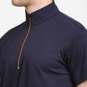 Diseño 2026 de última generación para conjunto de dos piezas, telas personalizadas, material de algodón/poliéster, media cremallera frontal, para camisetas, ideal para el verano. - Product Image 4