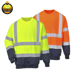 Vêtements de travail haute visibilité OEM, vêtements de sécurité, bandes réfléchissantes, sweat-shirts - Product Image 2