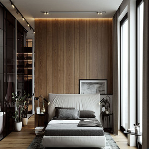 Meilleures ventes - Panneaux muraux en PVC de qualité supérieure - Grain de bois moderne - Imperméable - Ignifuge - Insonorisant - Respectueux de l'environnement - Pour la maison - Product Image 3