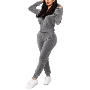 ชุดวอร์มออกแบบใหม่ ชุดเซ็ท 2 ชิ้น เสื้อผ้าผู้หญิง ชุดกีฬา ชุดจ็อกเกอร์ - Product Image 4