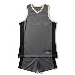 Custom Sublimation Basketball Uniform Set Breathable Mesh Quick Dry Team Jersey <b>Shorts</b> Wholesale Men Training Sportswear - Product Image 1