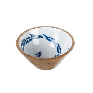 Hộ Gia Đình Phục Vụ Mục Cá Nhân Sâu Trái Cây Khô Container Bát Gỗ Mới Nhất Thiết Kế Trái Cây Salad Phục Vụ & Trộn Bát - Product Image 3