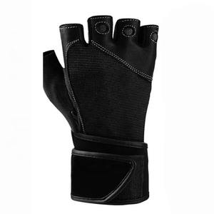 Guantes de Ciclismo Deportivos Transpirables de Medio Dedo para Hombre y Mujer con Soporte para Muñeca, Guantes de Gimnasio para Levantamiento de Pesas y Entrenamiento Deportivo - Product Image 4