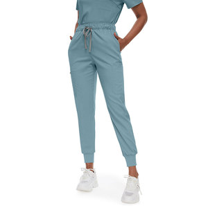 Ensemble de Blouse et Pantalon Médical Extensible pour Femme, Col en V, Tenue d'Infirmière, Blouse Chirurgicale Respirante, Vêtement de Travail Clinique pour Médecin et Spa - Product Image 4