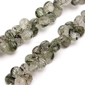 ลูกปัดเปลือกหอยแกะสลักสีดำรูไทล์ธรรมชาติ เจาะด้านข้าง ขนาด 9-10 มม. ลูกปัดรูไทล์สีดำแกะสลักด้วยมือ สำหรับทำเครื่องประดับ ขายส่ง - Product Image 3