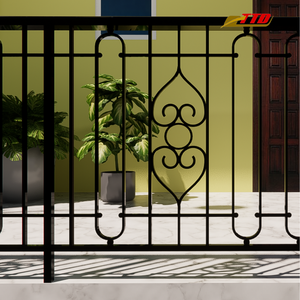 Barandilla de Balcón de Hierro Forjado de Lujo, Balaustrada Metálica Decorativa Personalizada para Villas, Hoteles y Hogares con Acabado Premium, Diseño Global - Product Image 1