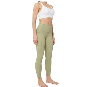 Leggings pour femmes pour le sport, pantalons de yoga avec poches, extensibles dans quatre directions, sans couture, 220g, collants de sport hautement élastiques - Product Image 5
