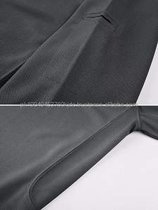 Polo en piqué de coton élégant pour homme, confortable, coupe ajustée, col régulier, manches courtes, maillot uni pour streetwear décontracté - Product Image 2