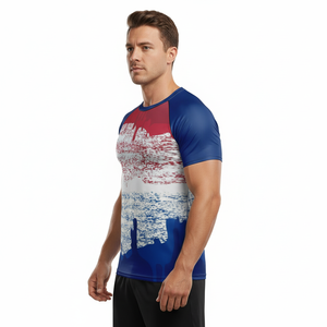 Camiseta Deportiva Personalizada para Hombre de Secado Rápido, Marca Privada OEM, Fabricante de Camisetas Deportivas que Absorben la Humedad - Product Image 2