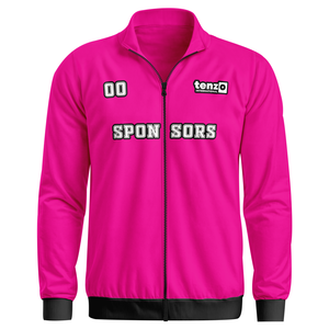 Veste de survêtement en polyester pour club sportif 2026, fermeture éclair intégrale, logo personnalisé, vêtements d'équipe, entraînement sportif, OEM ODM, uniformes d'école - Product Image 4