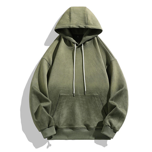 Custom <b>Men</b> Oversized <b>Black</b> Hoodie <b>Plain</b> Pullover <b>Sweatshirt</b> Heavyweight Cotton Fleece Streetwear Casual Hooded For Unisex - Product Image 1