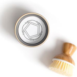 Spazzola per Piatti in Bambù Bubble Up, Sicura per Famiglie e Senza Formaldeide, con Manico Ergonomico per la Pulizia della Cucina - Product Image 4