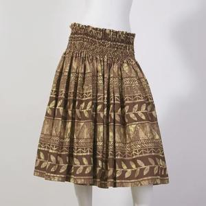 Jupe Hula Culturelle à Imprimé Graphique Traditionnel, Silhouette Ample, Idéale pour Fêtes Insulaires, Vêtement de Mode Estivale pour Femme - Product Image 6