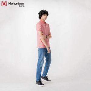 Polo en coton 100% respirant, anti-boulochage, personnalisé, de haute qualité, pour hommes, vente en gros - Product Image 4