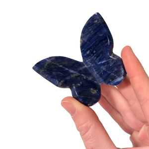Mariposa Voladora de Sodalita de Cristal de Alta Calidad con Alas Talladas en 3D y Piedra Curativa, Decoración para el Hogar, Mayorista de Cristales - Product Image 4