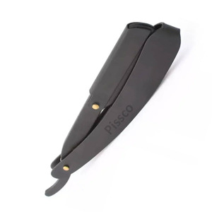 Maquinilla de Afeitar Manual de Acero Inoxidable, Maquinilla de Afeitar de Seguridad de Filo Recto, Depilación Masculina, Maquinillas de Afeitar - Product Image 3