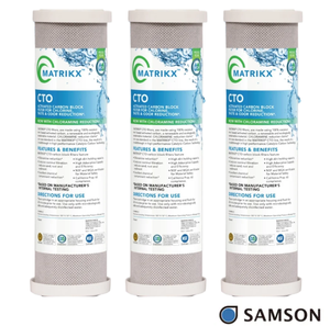 Filtre à charbon de coco haute densité à longue durée de vie pour purificateurs d'eau sous évier – Filtre à eau le mieux noté et le plus vendu sur le marché - Product Image 1