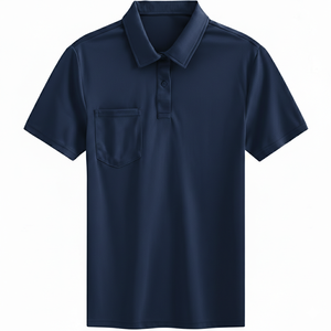 Chemise Homme Personnalisable en Coton Piqué Lourd 100% Coton, Séchage Rapide, Coupe Performance, Vêtement de Sport pour la Gym et les Clubs - Product Image 2