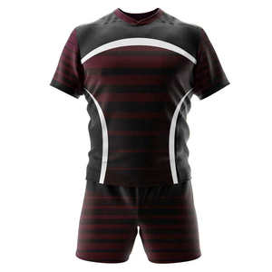 Shorts d'uniforme de rugby personnalisés, imprimés par sublimation, avec poche zippée, pour équipes sportives, en polyester, avec cordon de serrage, uniformes sur mesure - Product Image 2