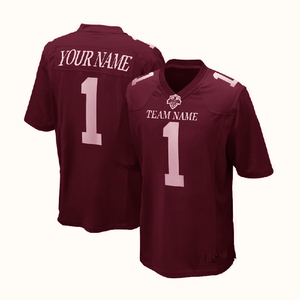 Custom Style Sublimated American Football Jerseys Breathable <b>Mesh</b> Short Sleeve <b>Plus</b> <b>Size</b> Anti-Bacterial Quick Dry Custom Logo - Product Image 1