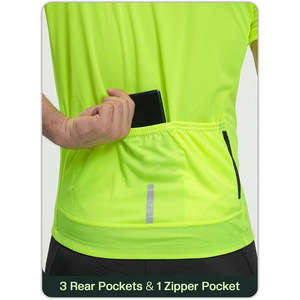 Maillot de Ciclismo Ligero y Transpirable para Hombre de Calidad Profesional - Nombre del Equipo Personalizado 100% Poliéster - Product Image 5