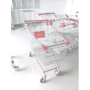 รถเข็นสแตนเลสซูเปอร์มาร์เก็ต SPS-125E ใหม่สำหรับงานหนัก - Product Image 2