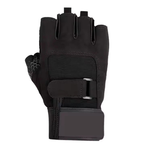Guantes de Neopreno de Medio Dedo con Correa Ajustable para la Muñeca, Ligeros (0.5 kg), para Levantamiento de Pesas, Ciclismo, Gimnasio, Fitness, Unisex, Transpirables - Product Image 5