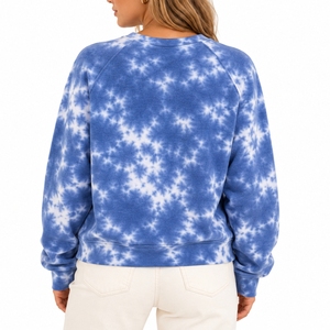Sudadera Tie Dye Personalizada para Mujer, Tejido Suave, Ajuste Cómodo, Sudadera Informal Hecha a Medida, Calidad Premium para Mujer - Product Image 2