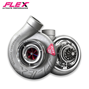 Turbocompresseur FLEX PRO F88 48.5-48.5 avec bride F55 pour ISUZU DMAX RED BILLET - Product Image 1