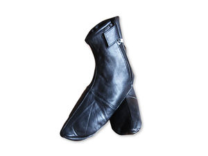 Calcetines Khuff Unisex de Cuero Genuino con Cierre, Suela Suave, Botas de Oración para Interiores, Calzado Islámico de Cuero Hecho a Mano - Product Image 2
