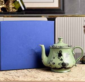 Juegos de Café y Té de Porcelana Ecológicos de Diseño Europeo Verde, de Lujo, para Venta al Por Mayor - Product Image 2