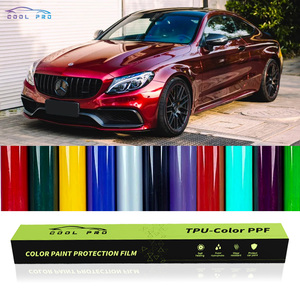 Film adhésif liquide rouge Dragon pour voiture, rouleaux décoratifs mats et brillants, autocollant intégral résistant aux UV - Product Image 1