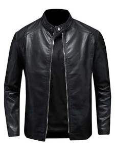 Chaquetas de Cuero para Hombre de Alta Calidad a Precio de Mayoreo, Chaquetas de Cuero Casuales Antiarrugas y Elegantes para Hombre - Product Image 2
