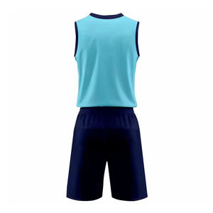 Conjunto de Uniforme de Baloncesto para Hombre, Camisetas y Pantalones Cortos Sublimados Estampados, Diseño Reversible, Transpirable y Ligero para Equipos - Product Image 2