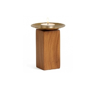 Best Selling Wooden <b>Tea</b> <b>Candle</b> Holder Perfect for Wedding Rustic Decor Piece and Party Decoration Customize Size Shape - Product Image 3