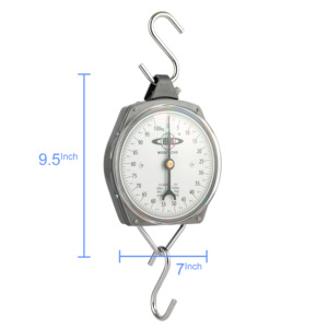 Báscula Industrial Colgante Analógica de Acero Resistente de 25 kg con Alimentación por Batería y Precisión de 100 g - Product Image 2