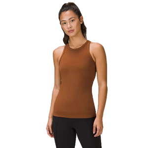 Blusas cortas para mujer, camisetas de yoga con logo personalizado, camisetas de algodón de corte bajo, holgadas, para gimnasio, sin mangas, para entrenamiento. - Product Image 2