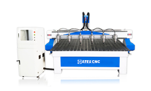 Máquina de grabado de carpintería CNC de cabezales múltiples completamente automática al mejor precio caliente con husillo refrigerado por agua de alta velocidad de <span class=keywords><strong>3</strong></span>.5KW - Product Image 4