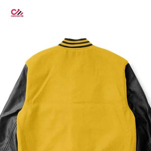 ราคาขายส่ง เสื้อแจ็คเก็ตวาร์ซิตี้วินเทจสำหรับผู้ชาย เสื้อแจ็คเก็ตบอมเบอร์แบบ Letterman คุณภาพสูง - Product Image 4