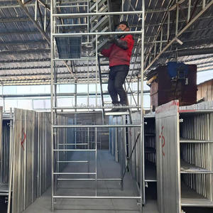 Trave in Acciaio Zincato a Caldo Q235 42mm 25mm <span class=keywords><strong>per</strong></span> <span class=keywords><strong>Ponteggi</strong></span> a Telaio H Moderni, Alta Resistenza 6ft, Capacità di Carico 800kg <span class=keywords><strong>per</strong></span> Ufficio - Product Image 4