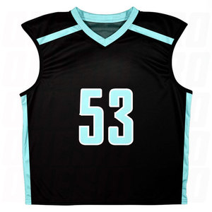 Maillot de lacrosse pour adulte en polyester respirant à séchage rapide, imprimé numériquement sur mesure, vêtement de sport léger pour le hockey sur gazon - Product Image 4